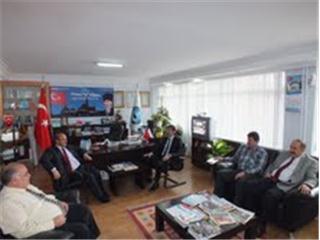 MHP Ankara Milletvekili sayın Prof.Dr.Mustafa ERDEM Sendikamızı ziyaret etti.