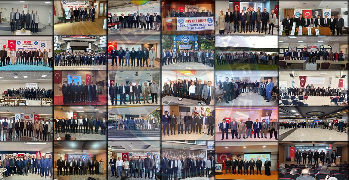 ŞUBE GENEL KURULLARIMIZ TAMAMLANDI