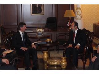 DİYANET İŞLERİ BAŞKANI İLE GÖRÜŞÜLDÜ