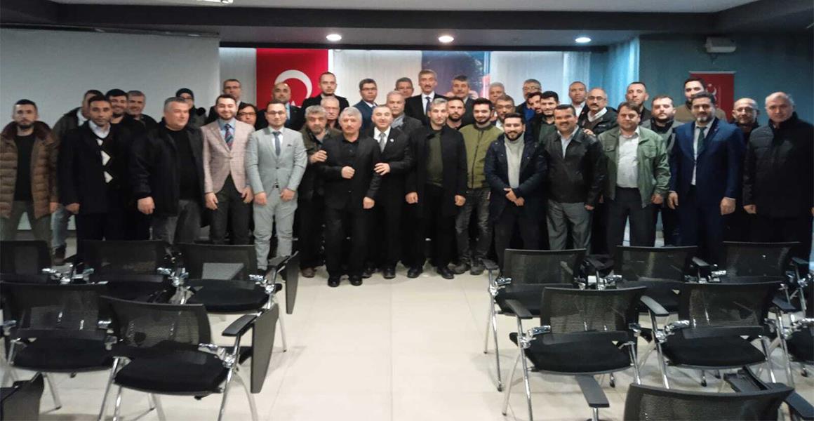 BALIKESİR`DE ŞUBE YÖNETİM KURULU VE TEMSİLCİLERİMİZLE BULUŞTUK