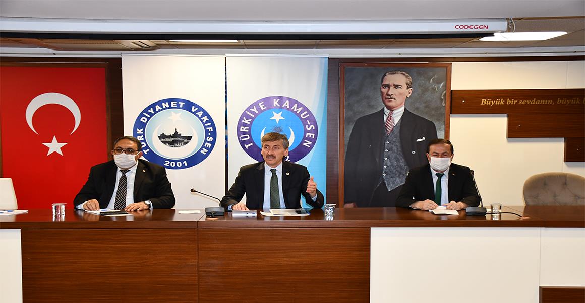 ANKARA VE VAKIFLAR ŞUBELERİMİZLE İSTİŞARE TOPLANTISI GERÇEKLEŞTİRİLDİ.