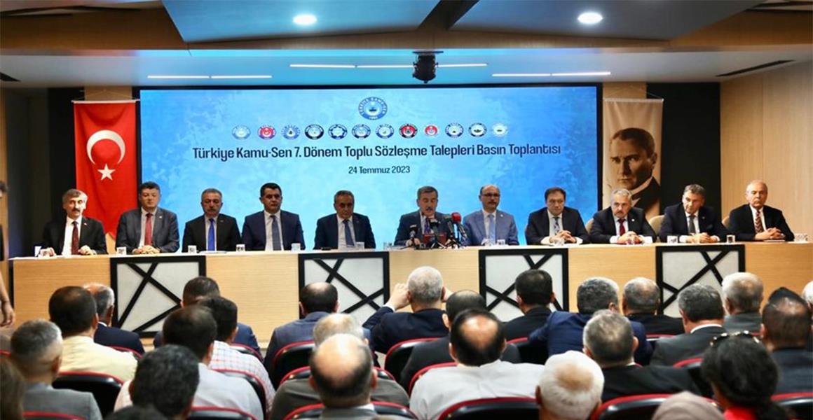 TOPLU SÖZLEŞME TALEPLERİMİZİ AÇIKLADIK