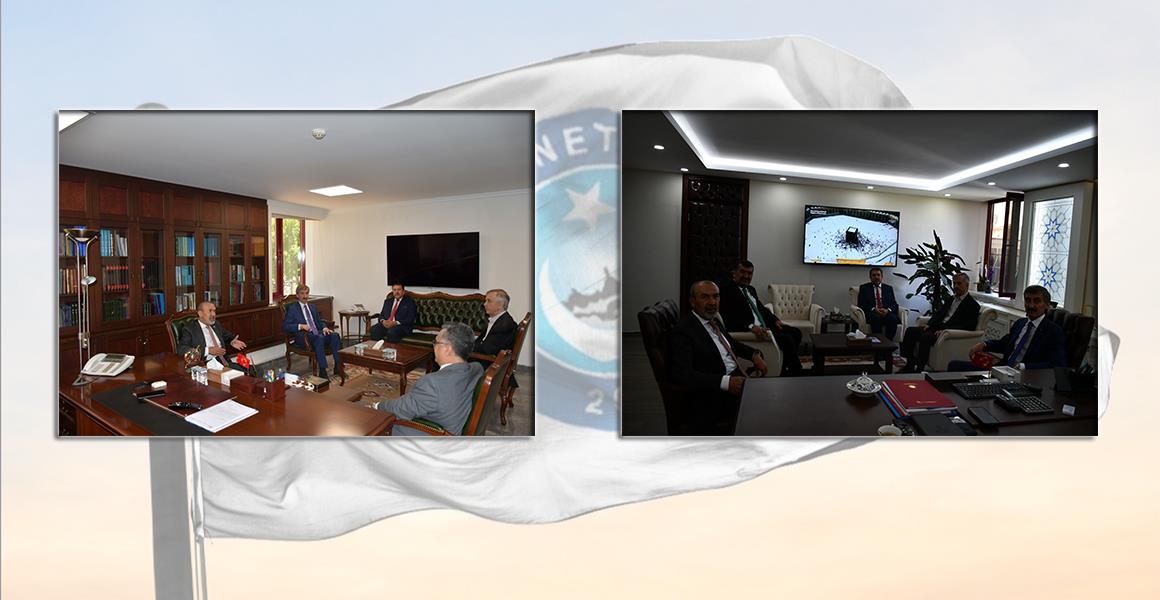 KADİR DİNÇ VE REMZİ BİRCAN ZİYARET EDİLDİ.