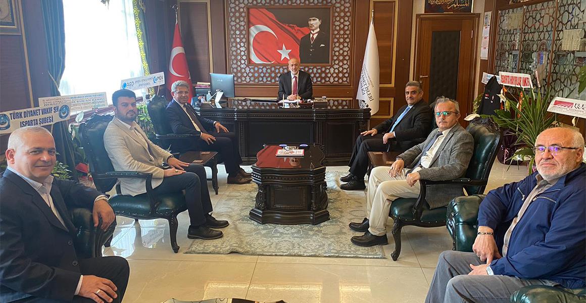 Genel Başkan Yardımcılarımız Şanlı ve Gürsoy Isparta`da