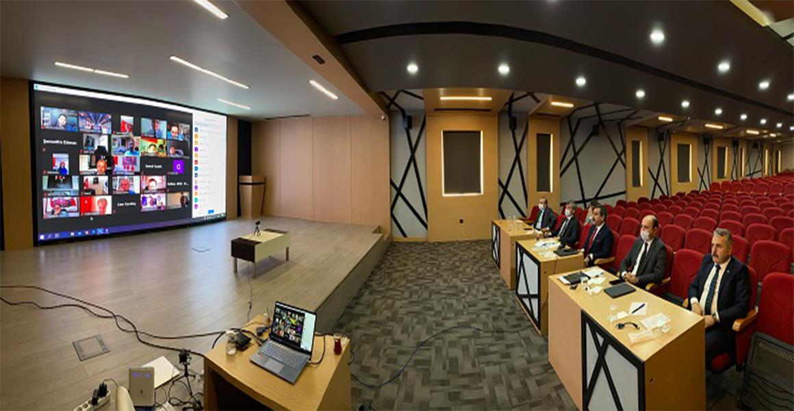 YÜKSEK İSTİŞARE KURULU TOPLANTIMIZ TELEKONFERANSLA GERÇEKLEŞTİRİLDİ