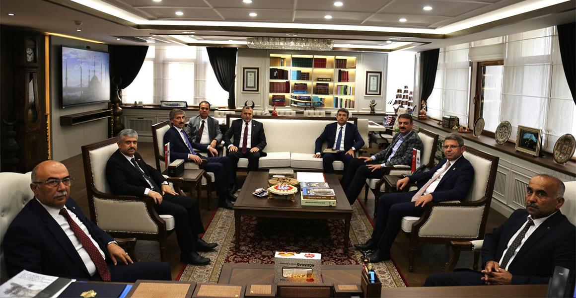 VAKIFLAR GENEL MÜDÜRÜ ZİYARET EDİLDİ