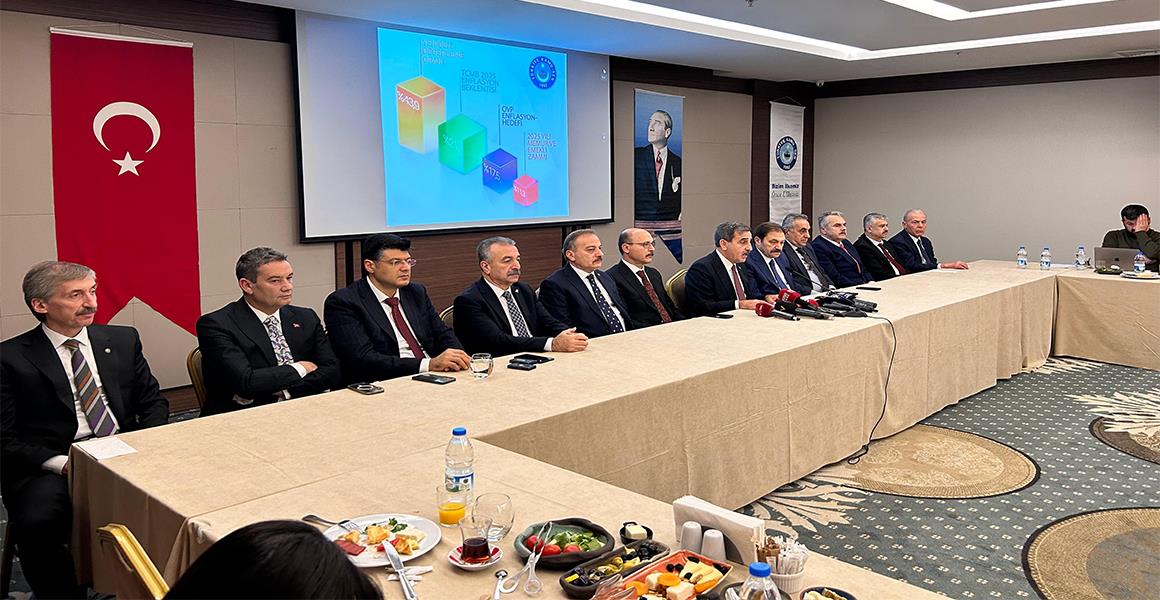 2025 YILI BÜTÇESİNDEN BEKLENTİLERİMİZİ BASIN TOPLANTISINDA DİLE GETİRDİK