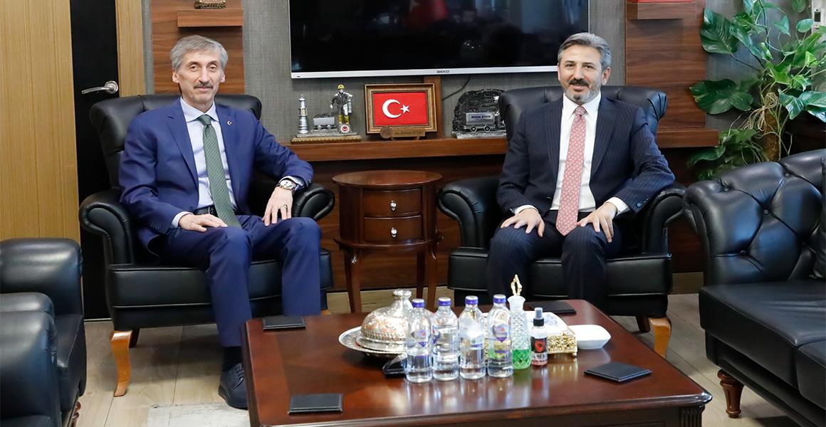 GENEL BAŞKANIMIZ BAKAN YARDIMCISI AV. AHMET AYDIN`I ZİYARET ETTİ.