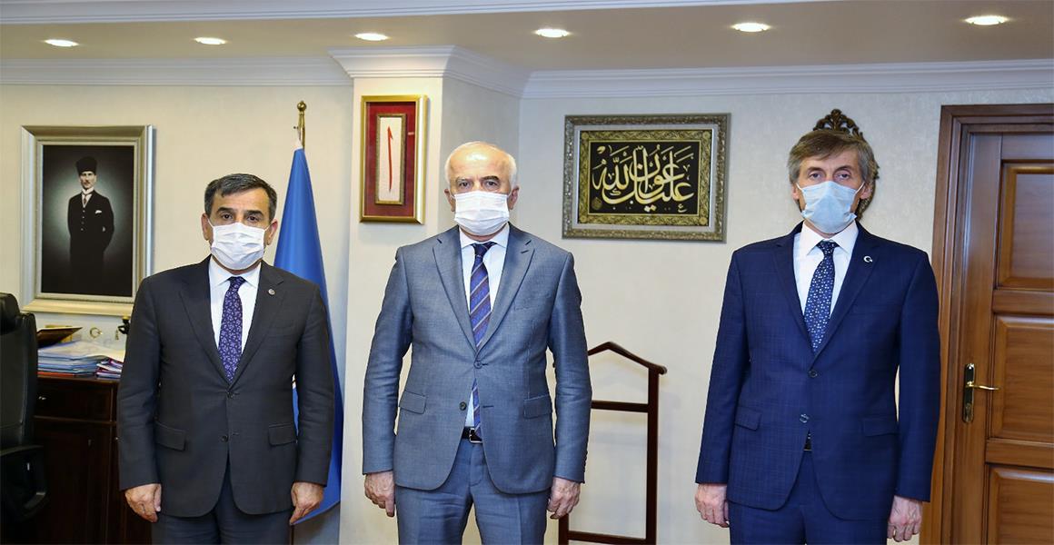 VAKIFLAR GENEL MÜDÜRÜ ZİYARET EDİLDİ.