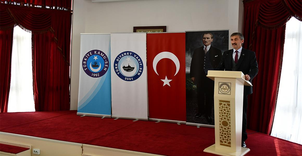 GENEL BAŞKANIMIZ ANKARA 1 NOLU ŞUBEMİZİN ÜYELERİYLE BİR ARAYA GELDİ.