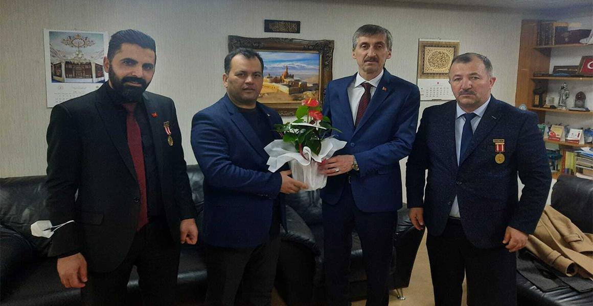 15 TEMMUZ GAZİLERİNDEN SENDİKAMIZA ZİYARET