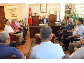 İL MÜFTÜMÜZ YAŞAR ÇAPÇI`YI ZİYARET