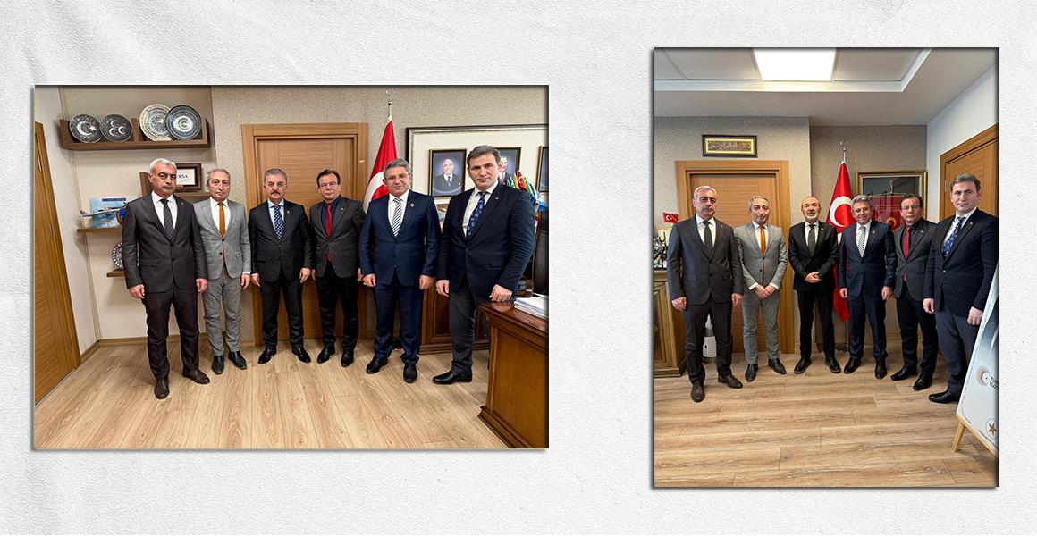 MİLLİYETÇİ HAREKET PARTİSİ ZİYARET EDİLDİ.