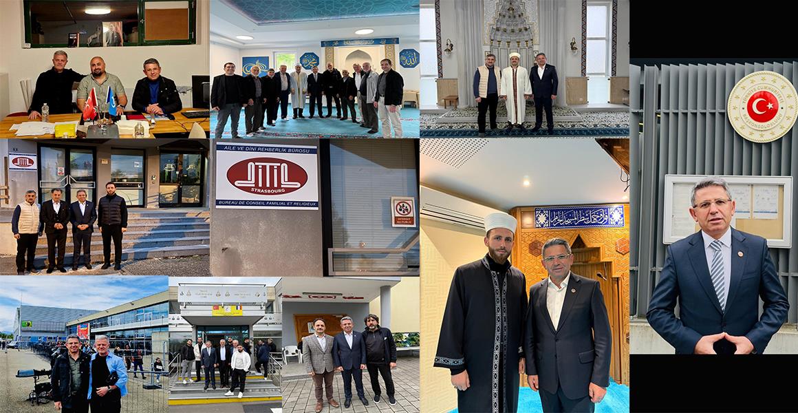 TÜRK DİYANET VAKIF SEN GENEL BAŞKAN YARDIMCISI AVRUPA`DA!