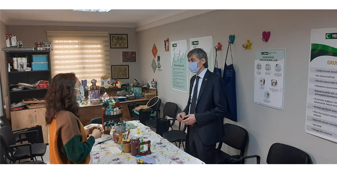 Genel Başkanımız Nuri ÜNAL, Yeşilay Danışma Merkezini Ziyaret Etti.