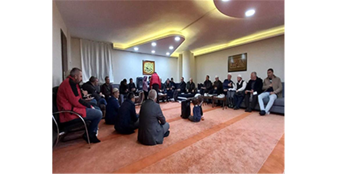 KAYSERİ MİSAFİRHANEMİZDE MİRAÇ KANDİLİ PROGRAMI GERÇEKLEŞTİRİLDİ.