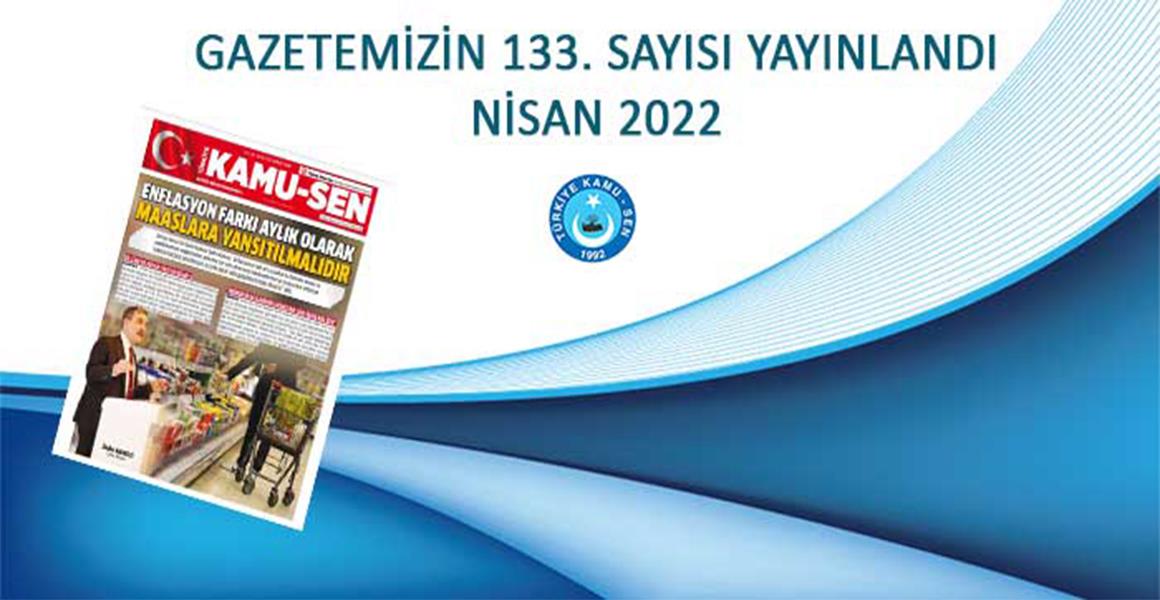 GAZETEMİZ YAYINLANDI