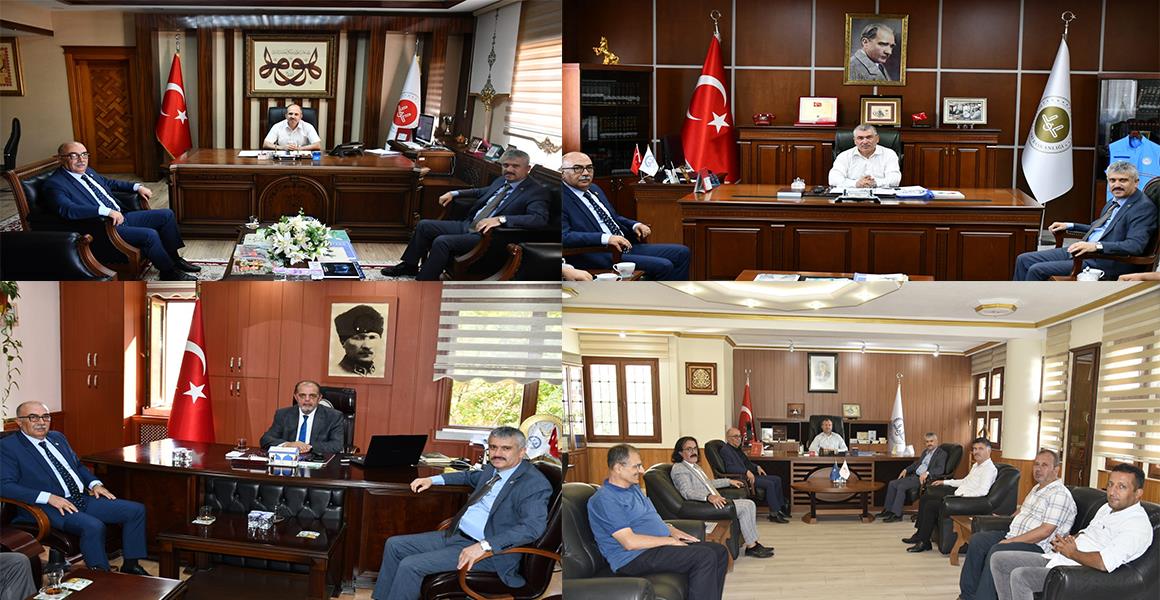 GENEL BAŞKAN YARDIMCILARIMIZ BİR DİZİ ZİYARETLERDE BULUNDURLAR.