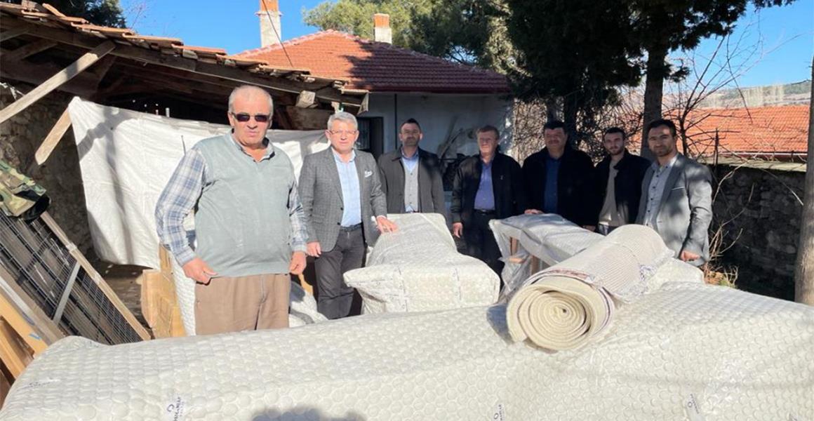 GENEL BAŞKAN YARDIMCIMIZ HİLMİ ŞANLI`DAN GEÇMİŞ OLSUN ZİYARETİ