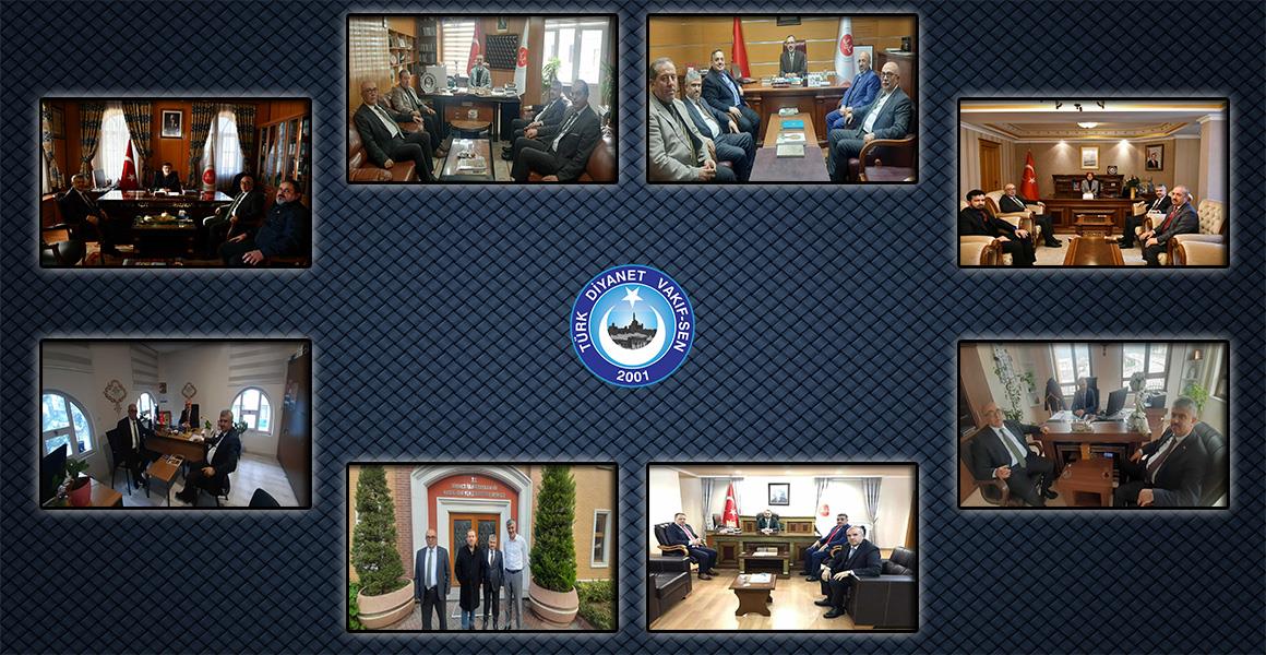 GENEL BAŞKAN YARDIMCILARIMIZ ZİYARETLER DE BULUNDULAR.