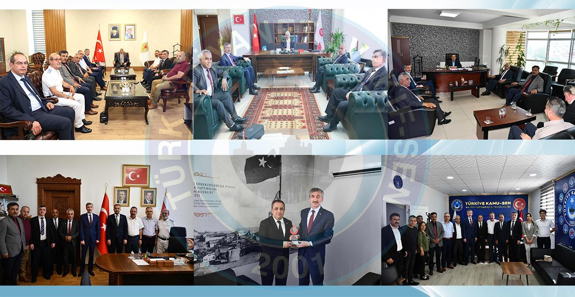 GENEL BAŞKANIMIZ KAHRAMANMARAŞ`TA ZİYARETLERDE BULUNDU.