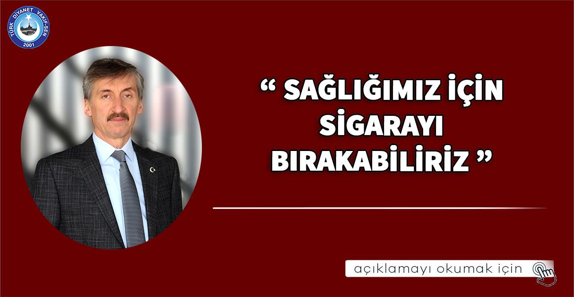SAĞLIĞIMIZ İÇİN SİGARAYI BIRAKABİLİRİZ