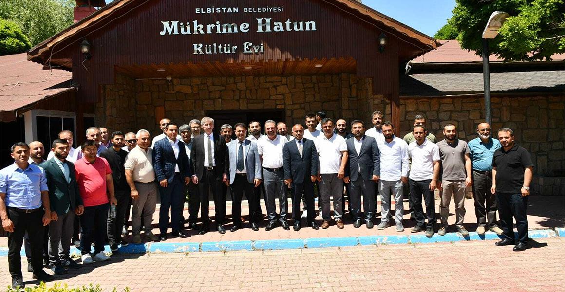 GENEL BAŞKANIMIZ ELBİSTAN`DA ÜYELERİMİZLE BULUŞTU.