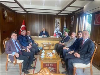 ATAŞEHİR MÜFTÜLÜĞÜNE ZİYARET ve TEBRİK;