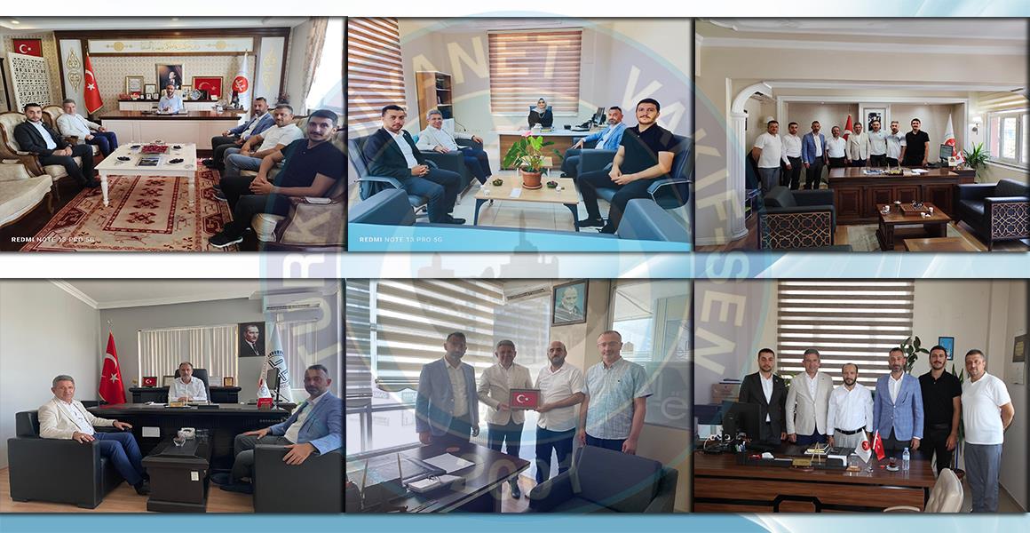 GENEL BAŞKAN YARDIMCIMIZ HİLMİ ŞANLI`DAN ZİYARET