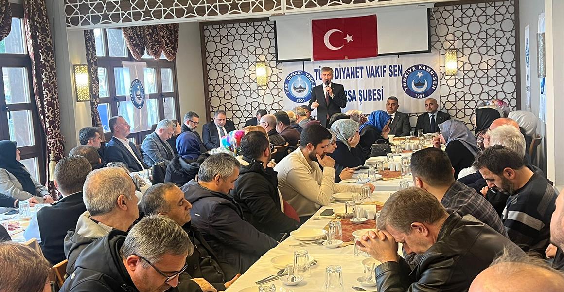 BURSA`DA ŞUBE YÖNETİM KURULU VE TEMSİLCİLERİMİZLE BULUŞTUK