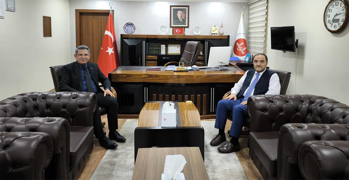 GENEL BAŞKAN YARDIMCIMIZ HİLMİ ŞANLI YILDIRIM MÜFTÜSÜNÜ ZİYARET ETTİ