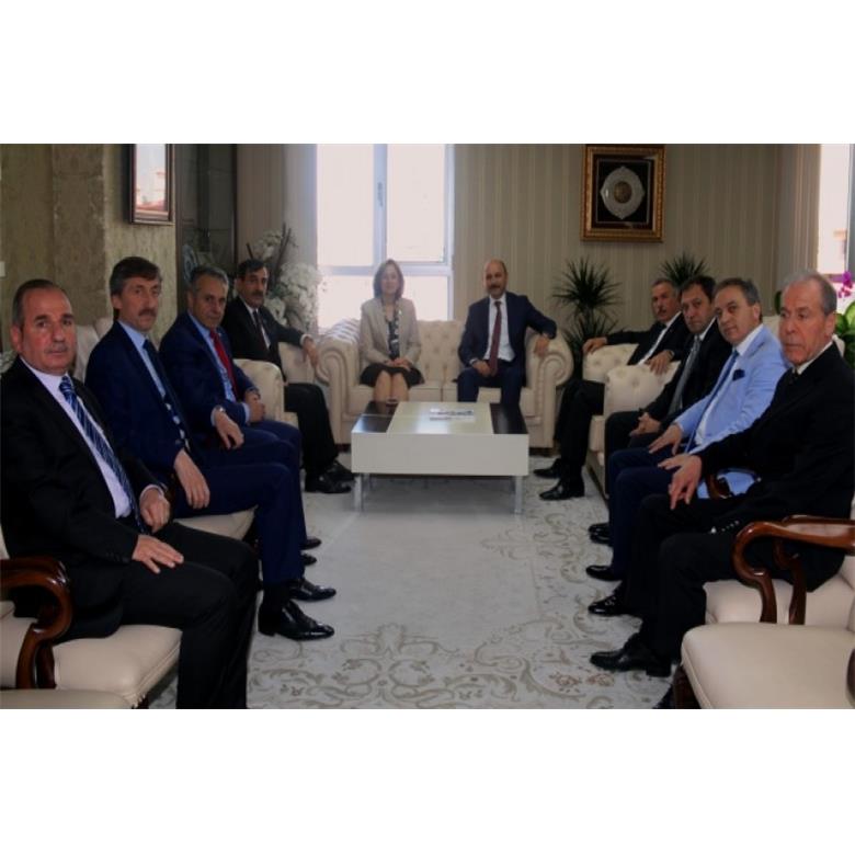 MHP GENEL BAŞKAN YARDIMCISI DENİZ DEPBOYLU KONFEDERASYONUMUZU ZİYARET ETTİ