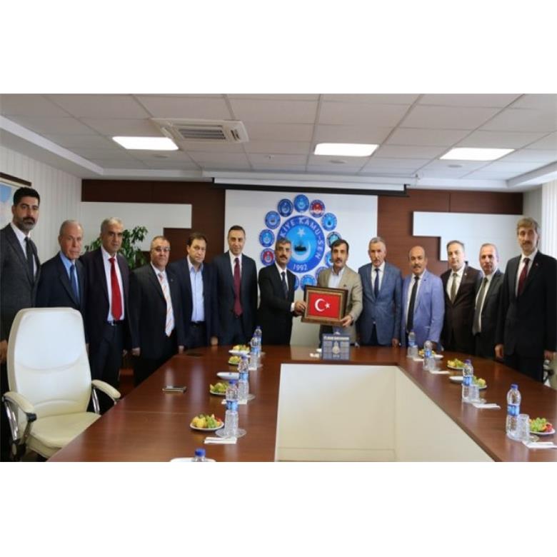 SGK`DAN KONFEDERASYONUMUZA HAYIRLI OLSUN ZİYARETİ