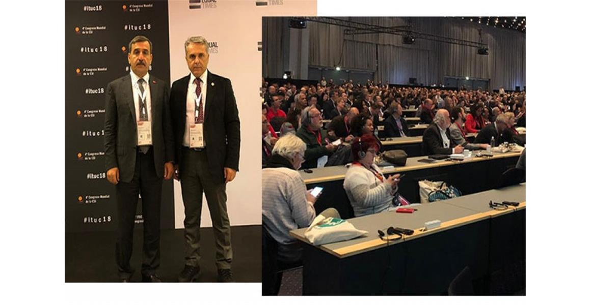 ITUC GENEL KURULU GERÇEKLEŞTİRİLDİ