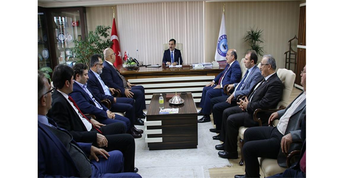 ETİ MADEN İŞLETMELERİ GENEL MÜDÜRÜ`NDEN ZİYARET