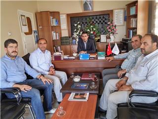 Van Şube; Özalp İlçe Müftülüğüne Taziye Ziyaretinde Bulunuldu.
