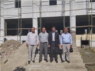 Van Şube; Van-Özalp İmam-ı Şafii Camii İnşaatının son hali müşahede edildi.