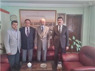 Van Şube; İl Müftülüğüne Taziye Ziyaretinde Bulunuldu.