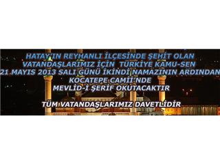 MEVLİDE DAVET