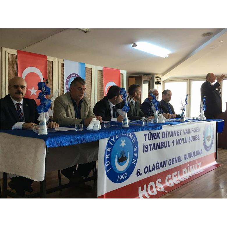İSTANBUL I NOLU ŞUBEMİZİN 6.OLAĞAN GENEL KURULU YAPILDI