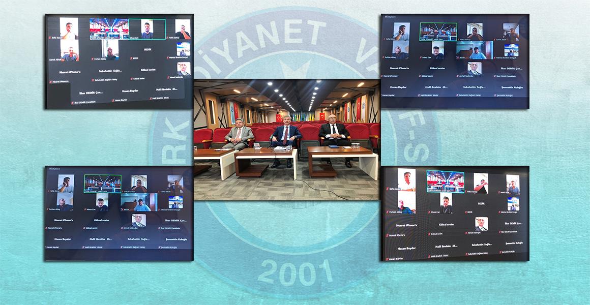 38. BAŞKANLAR KURULU TOPLANTIMIZI GERÇEKLEŞTİRDİK