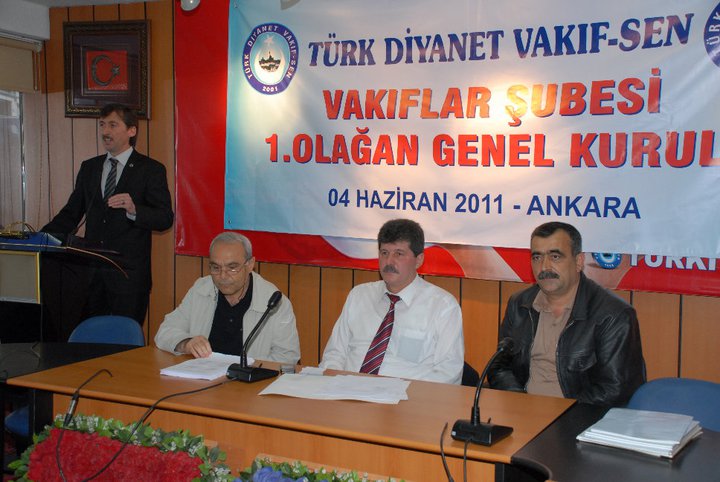 YENİ KURULAN VAKIFLAR ŞUBEMİZİN 1. OLAGAN GENEL KURULU YAPILDI.