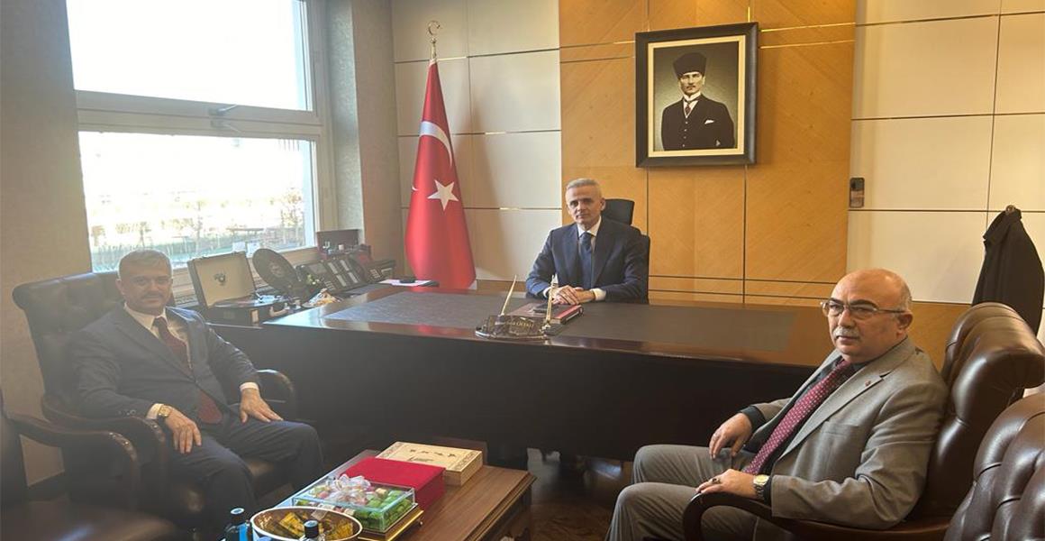 İÇİŞLERİ BAKANI GENEL SEKRETERİ ZİYARET EDİLDİ.