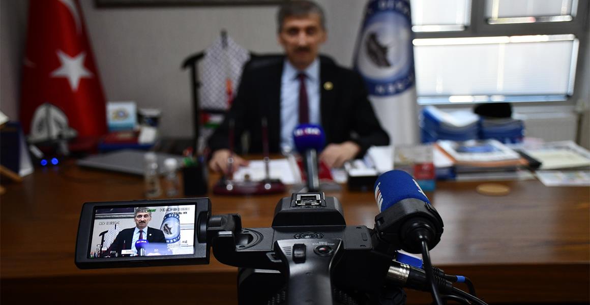 GENEL BAŞKANIMIZ, İLKE HABER AJANSI`NA AÇIKLAMALARDA BULUNDU