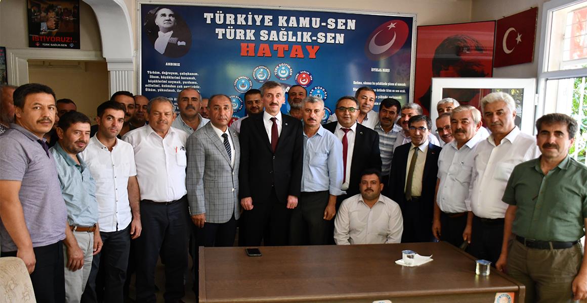 GENEL BAŞKANIMIZ OSMANİYE, HATAY VE MERSİN İLLERİNİ ZİYARET ETTİ