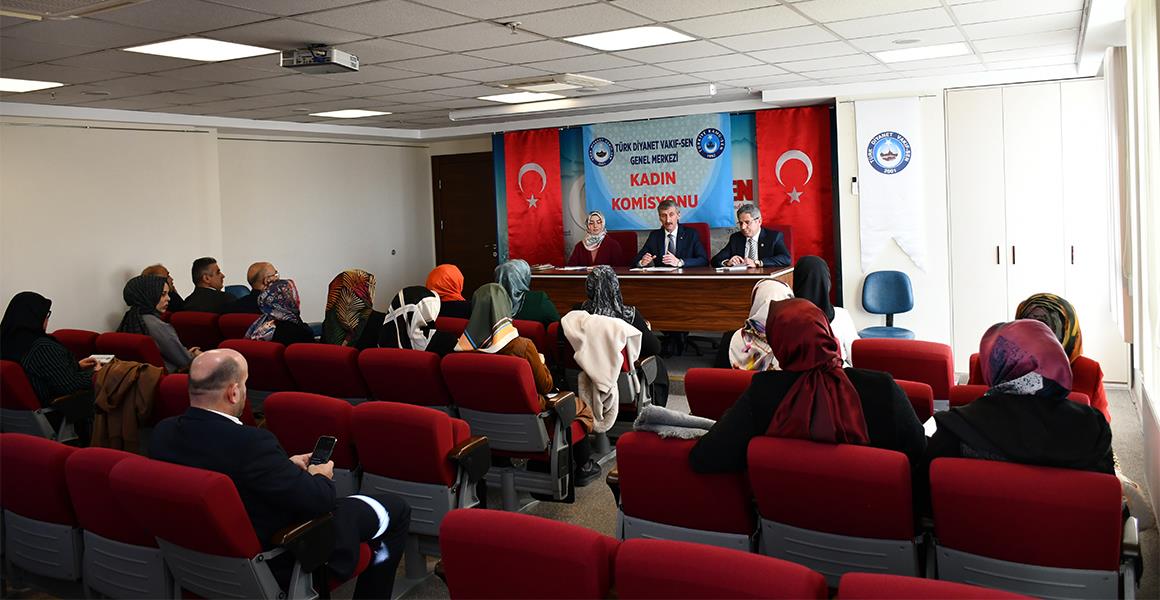 KADIN KOMİSYONU TOPLANTIMIZI GERÇEKLEŞTİRDİK