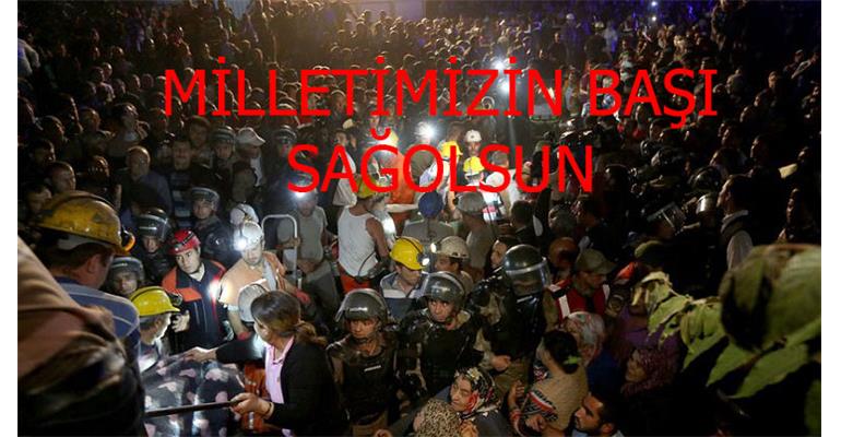 MİLLETİMİZİN BAŞI SAĞOLSUN