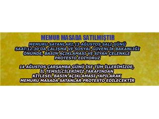 MEMUR MASADA SATILMIŞTIR