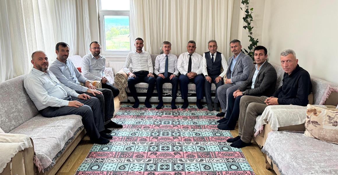 GENEL BAŞKANIMIZDAN TAZİYE ZİYARETİ