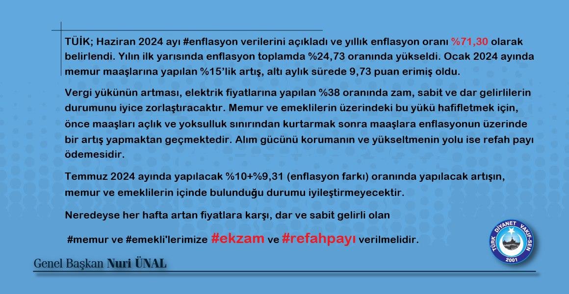 #memur ve #emekli`lerimize #ekzam ve #refahpayı verilmelidir.